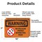 Signmission No Cellular Phones Beyond This Point, 10 in W x Rectangle, Aluminum OS-2PACK-WS-A-710-L-12697 - alternate 7